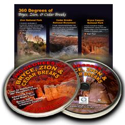 360 Degrees of Bryce/Zion/Cedar Breaks National Parks Interpretive CDROM