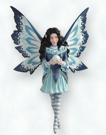 Seasons Fairy Diva Ornament - Winter