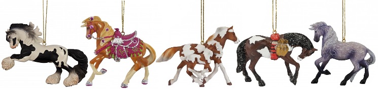 Trail of the Painted Ponies, 2014 Ornament Set