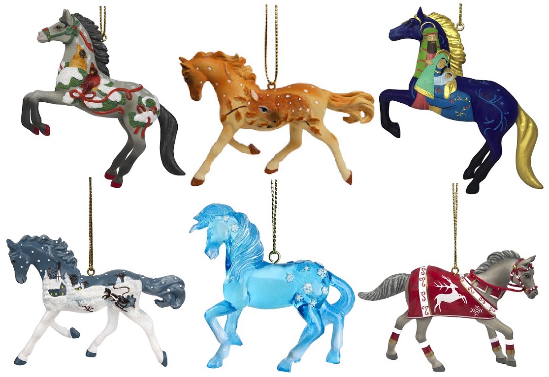 Trail of the Painted Ponies, 2016 Christmas Ornament Set