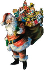 Ho! Ho! Ho! Santa Shaped Jigsaw Puzzle