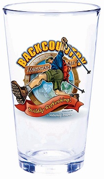 Backcountry Mountain Ale Pint Glass