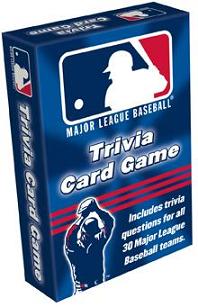 Major League Baseball Trivia Card Game