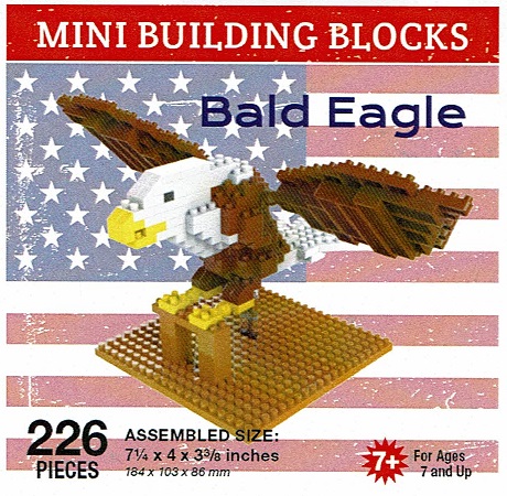 Bald Eagle Mini Building Blocks