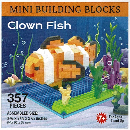 Clown Fish Mini Building Blocks