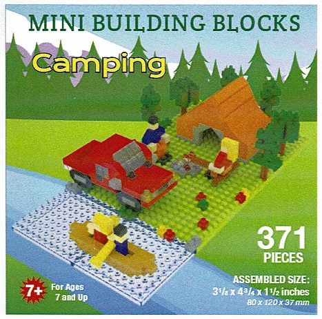 Camping Mini Building Blocks
