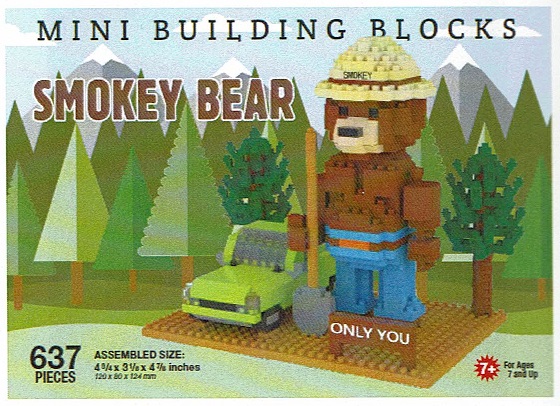 Smokey Bear Mini Building Blocks