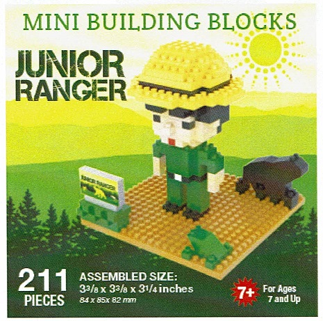 Junior Ranger (green) Mini Building Blocks