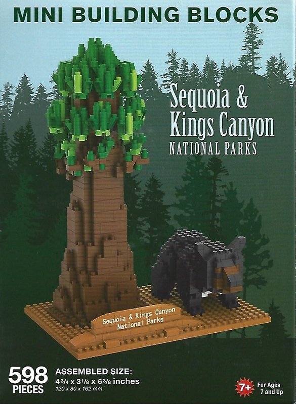 Sequoia and Kings Canyon National Parks Mini Building Blocks