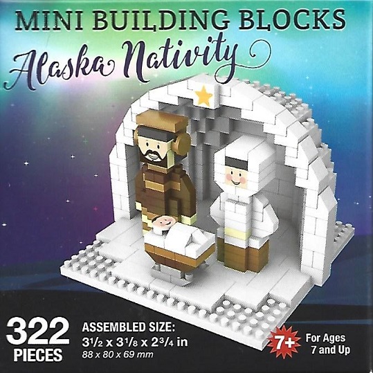 Alaska Nativity Mini Building Blocks
