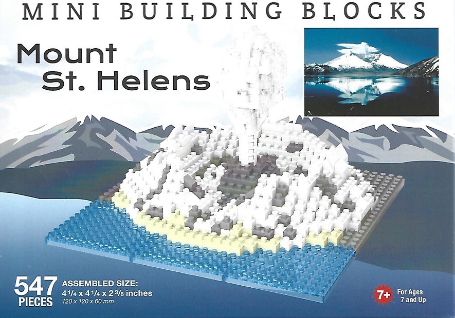 Mount St. Helens Mini Building Blocks