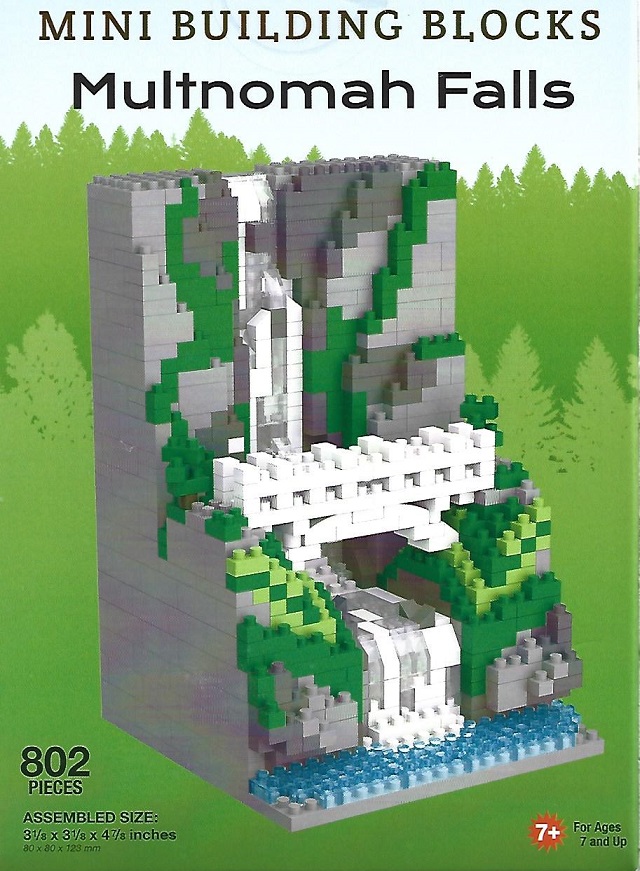 Multnomah Falls Mini Building Blocks