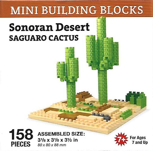 Saguaro Cactus Mini Building Blocks