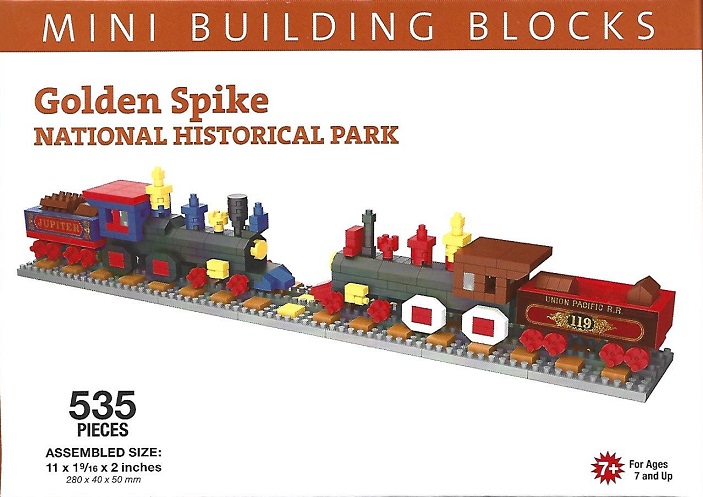 Golden Spike Mini Building Blocks