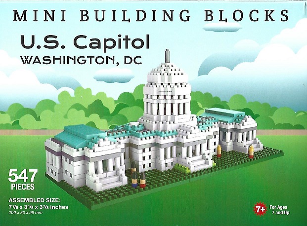 U.S. Capitol Mini Building Blocks