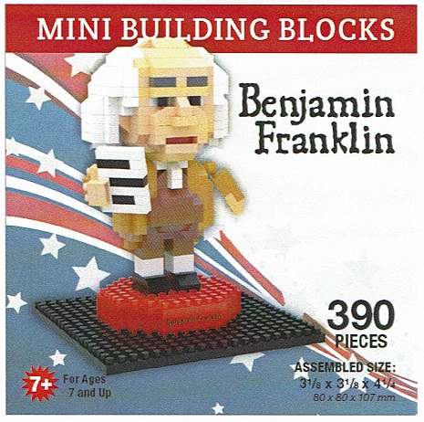 Benjamin Franklin Mini Building Blocks