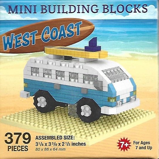 West Coast Surfing Mini Building Blocks