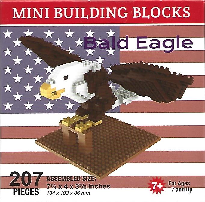 Bald Eagle Mini Building Blocks