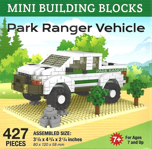 Park Ranger Vehicle Mini Building Blocks
