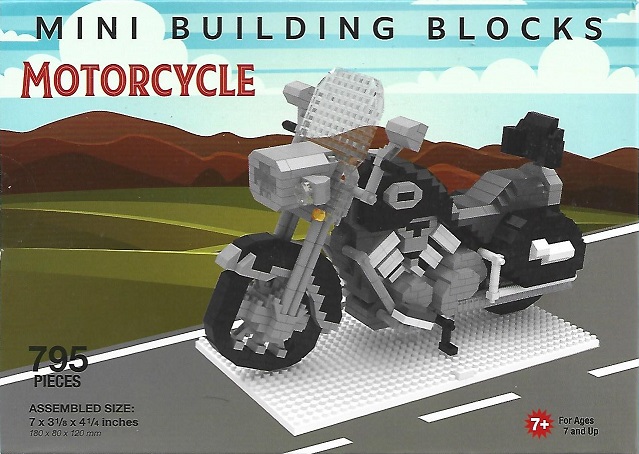 Motorcycle Mini Building Blocks