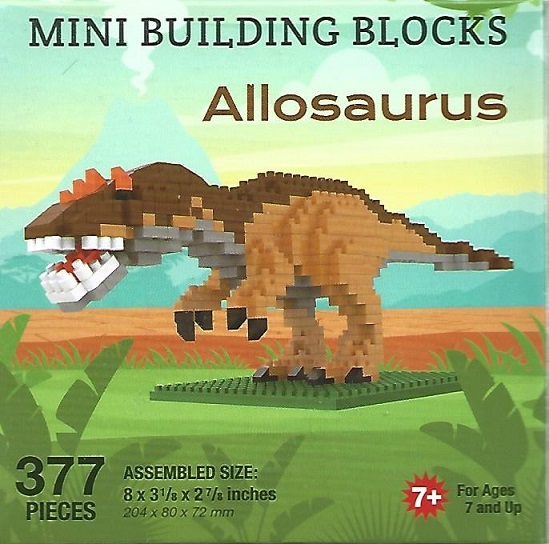 Allosaurus Mini Building Blocks