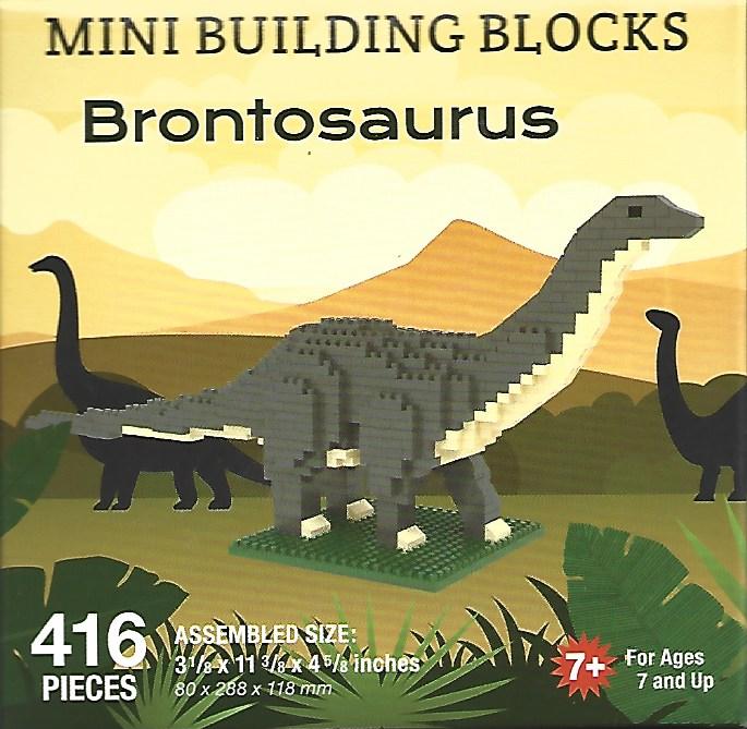 Brontosaurus Mini Building Blocks