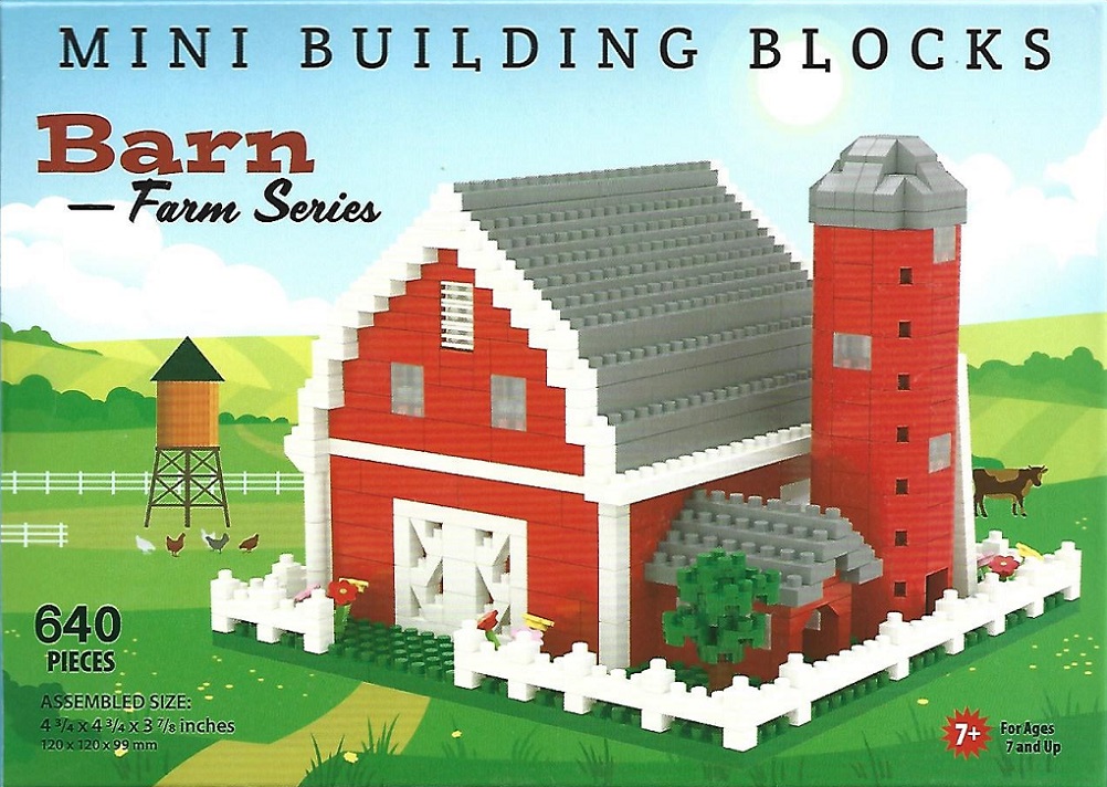 Barn Mini Building Blocks