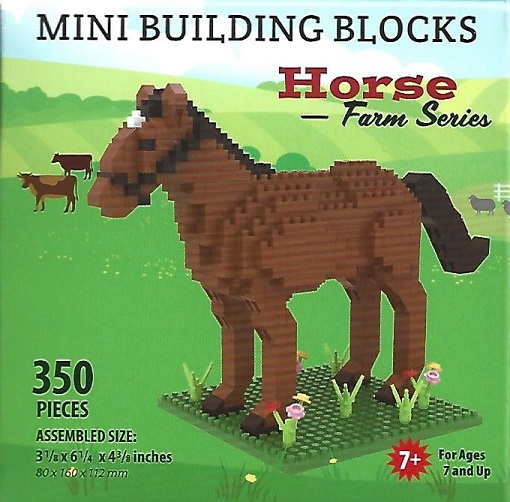 Horse Mini Building Blocks
