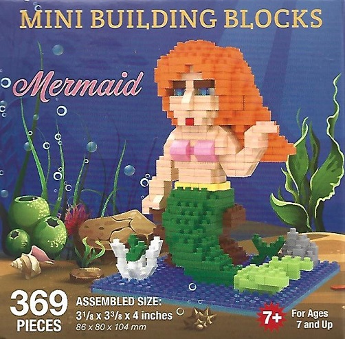Mermaid Mini Building Blocks