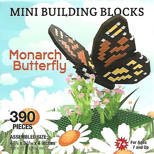 Monarch Butterfly Mini Building Blocks
