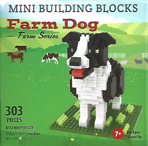 Farm Dog Mini Building Blocks