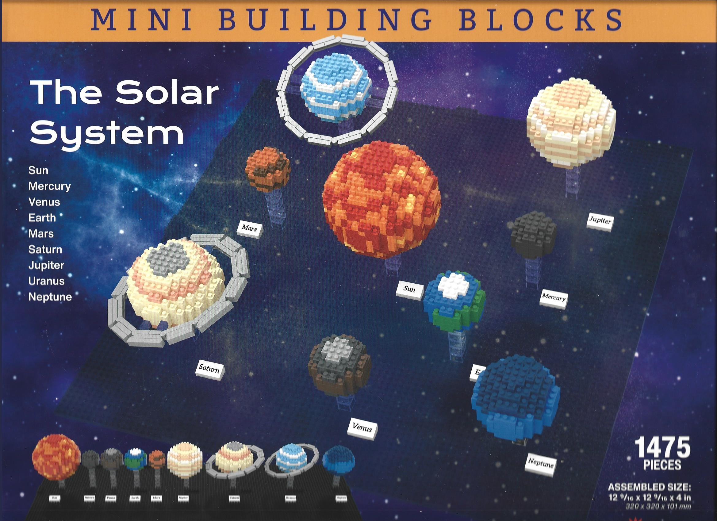 Solar System Mini Building Blocks