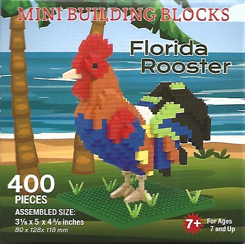Rooster Mini Building Blocks
