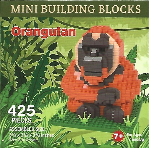 Orangutan Mini Building Blocks