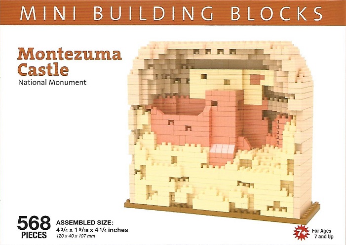 Montezuma Castle Mini Building Blocks