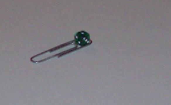 Mini-Die, clear emerald