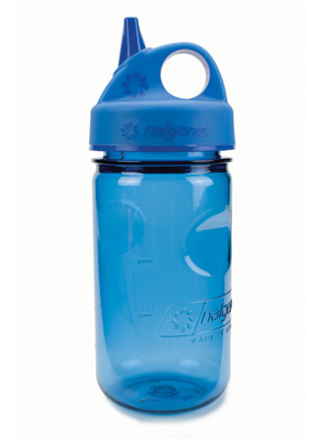 Grip-n-Gulp 12 oz Nalgene Bottle, Slate Blue