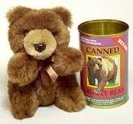 Canned Grizzly Bear