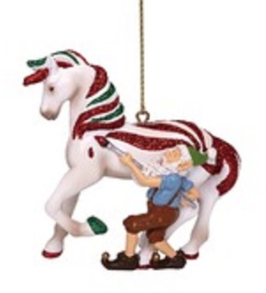Candy Coated Treat Pony Ornament