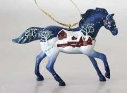 Country Christmas Pony Ornament