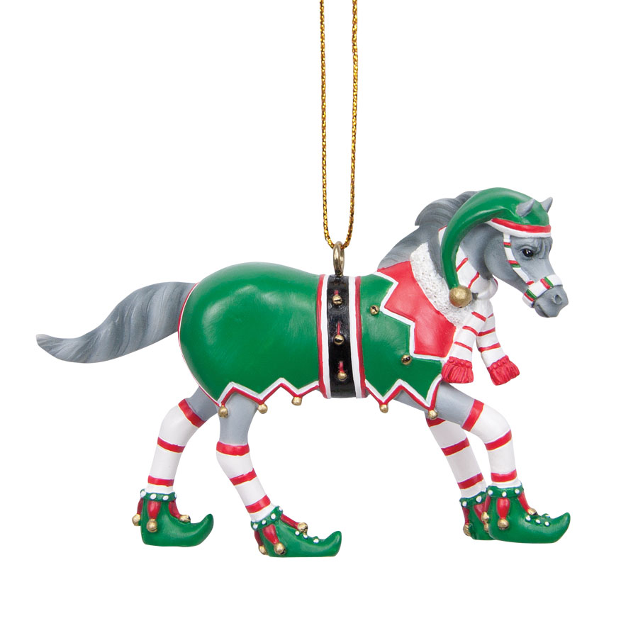Bells 'n' Elves Pony Ornament
