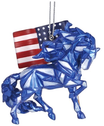 Wild Blue - Remembering 9/11 Pony Ornament