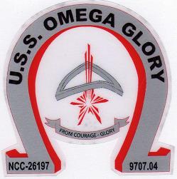 USS Omega Glory Decal
