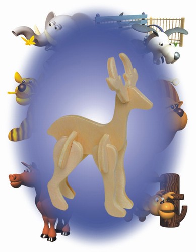 Reindeer Mini-Puzzle