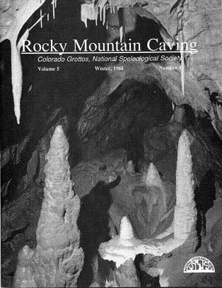 Rocky Mountain Caving Winter 1988