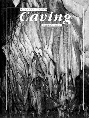 Rocky Mountain Caving Spring 1994