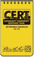 CERT All-Weather Pocket Notebook