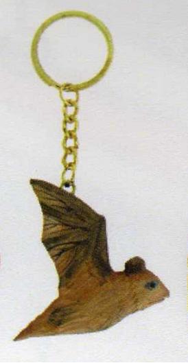 Cave Bat Key Chain
