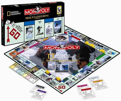 National Geographic Mountaineering Edition Monopoly