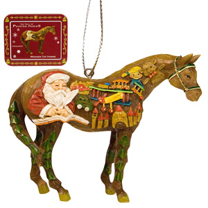 Wooden Toy Horse Ornament